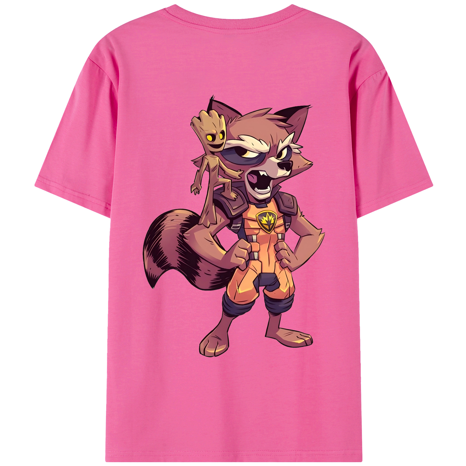 （画像用） アベンジャーズ The Avengers レディース半袖Tシャツ(バックプリント)